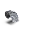 Curve A Settori Circolari Puntate / Graffata — Risvoltato · 90° — Vista tre quarti